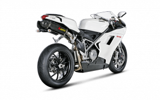 Akrapovic Slip-on Line Carbon Einddemper zonder E-keur Ducati 848 / Evo 2008 - 2014